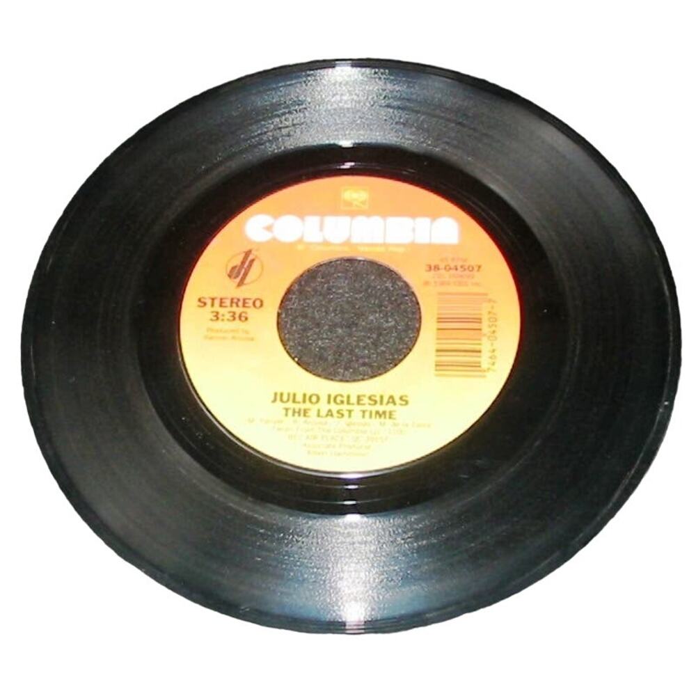 Julio Iglesias & Diana Ross All of You 45 RPM (1984) Vintage Latin Pop Music